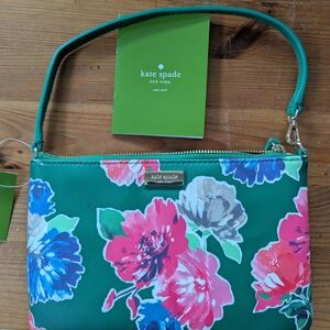 Kate Spade Green Floral Women's Bag